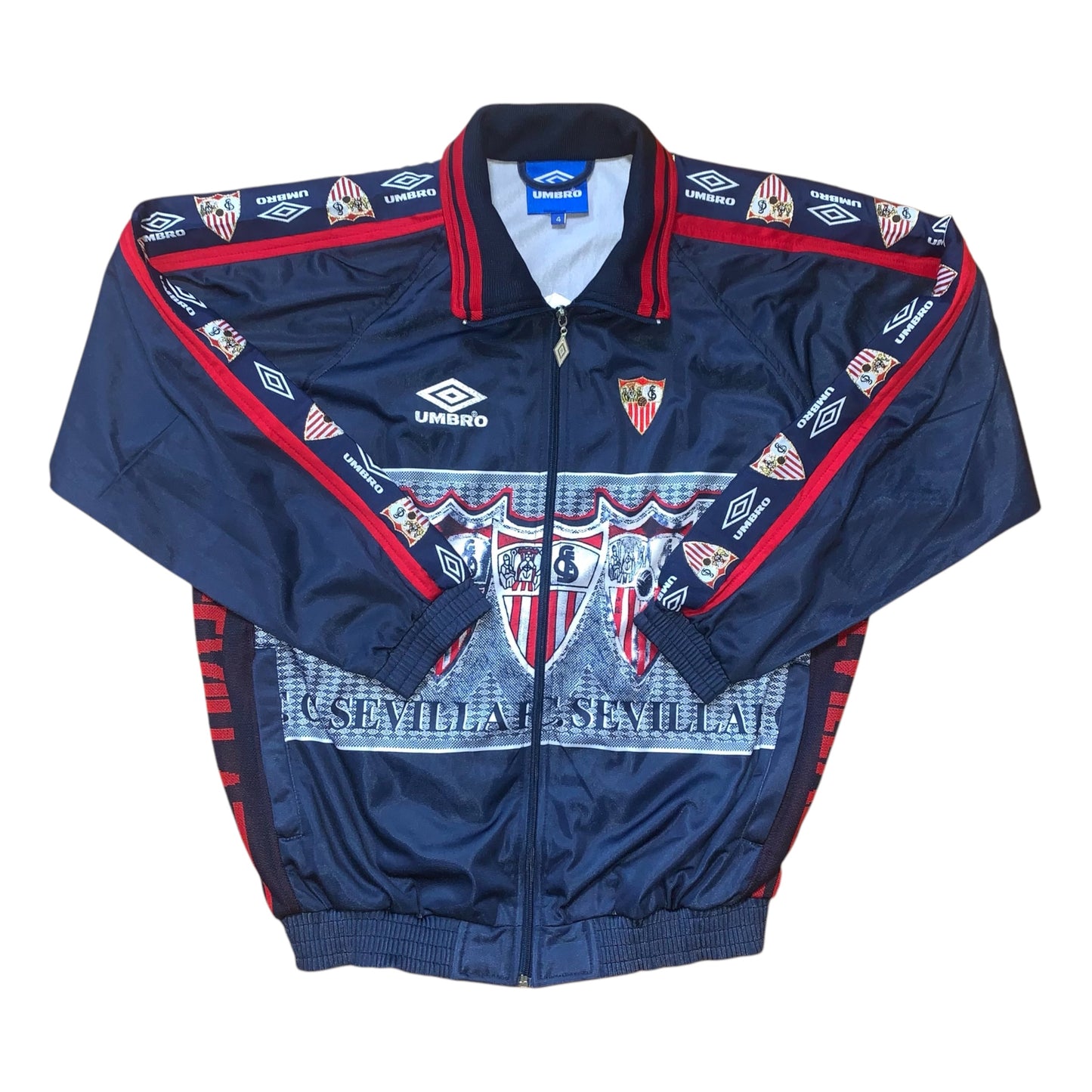 1995-1996 Sevilla Vintage Umbro Track Jacket - 8/10 - (S)
