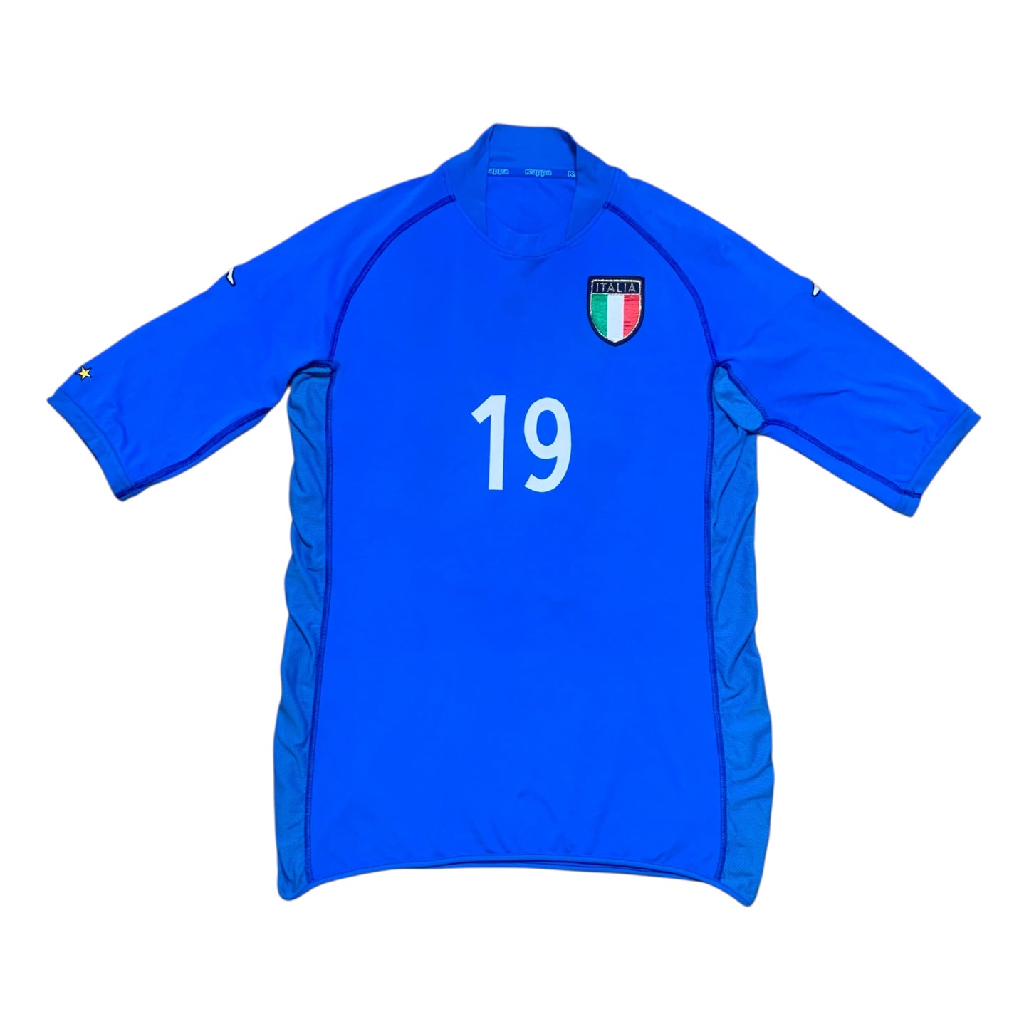2002-2003 Italy Home Shirt ZAMBROTTA #19 - 8/10 - (XL)