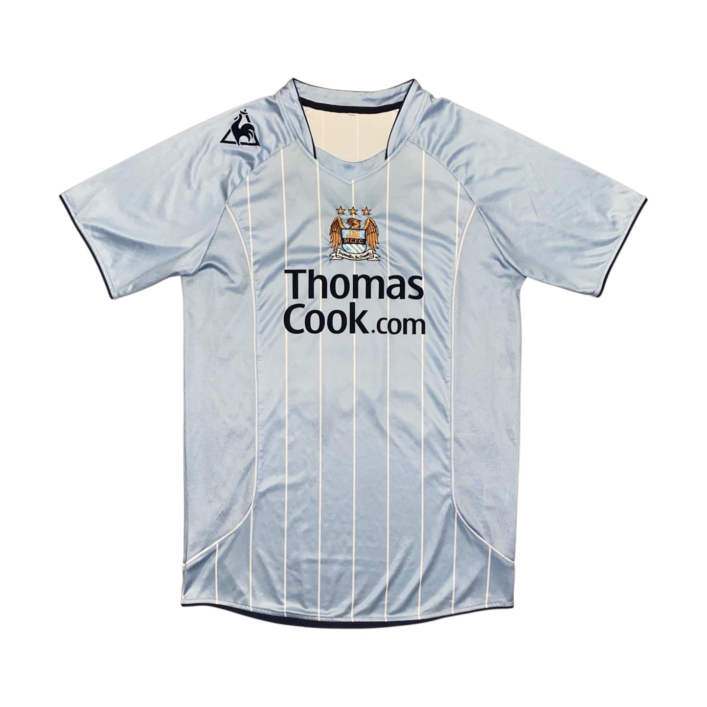 2007-2008 Manchester City Home Shirt ROBINHO #10 - 5/10 - (S)