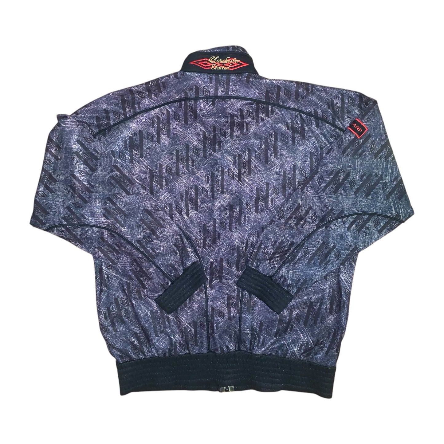 1992-1993 Manchester United Vintage Umbro Track Jacket - 7/10 - (M)