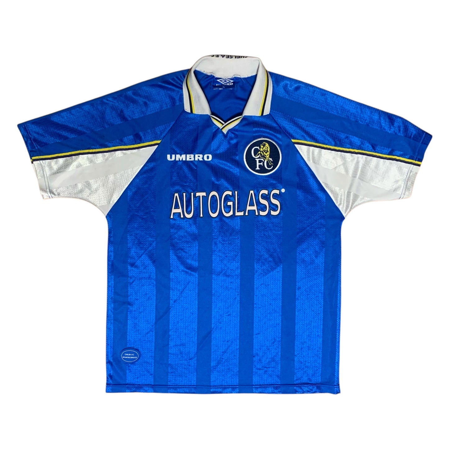 1998-1999 Chelsea Home Shirt ZOLA #25 - 6/10 - (XL)