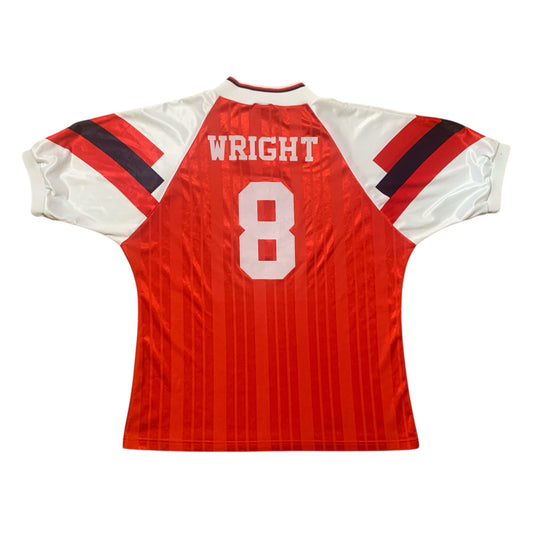 1992-1994 Arsenal Home Shirt WRIGHT #8 - 6/10 - (L)