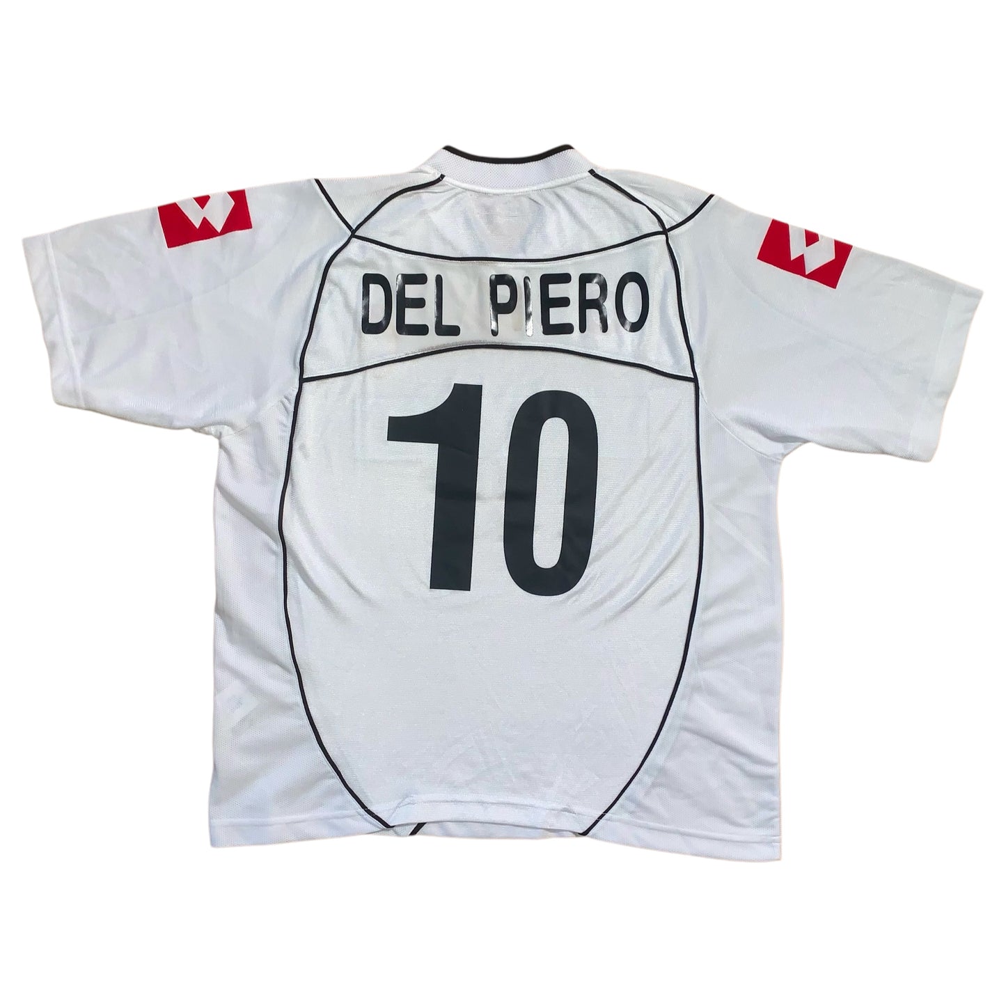 2002-2003 Juventus Away Shirt DEL PIERO #10 - 7/10 - (XL)