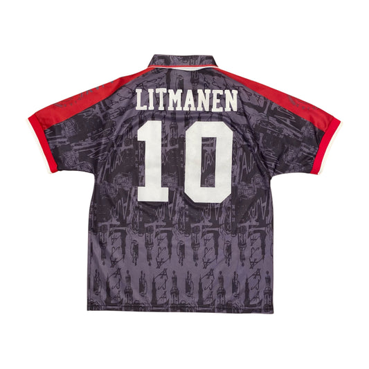 1996-1997 Ajax Away Shirt LITMANEN #10 - 9/10 - (L)