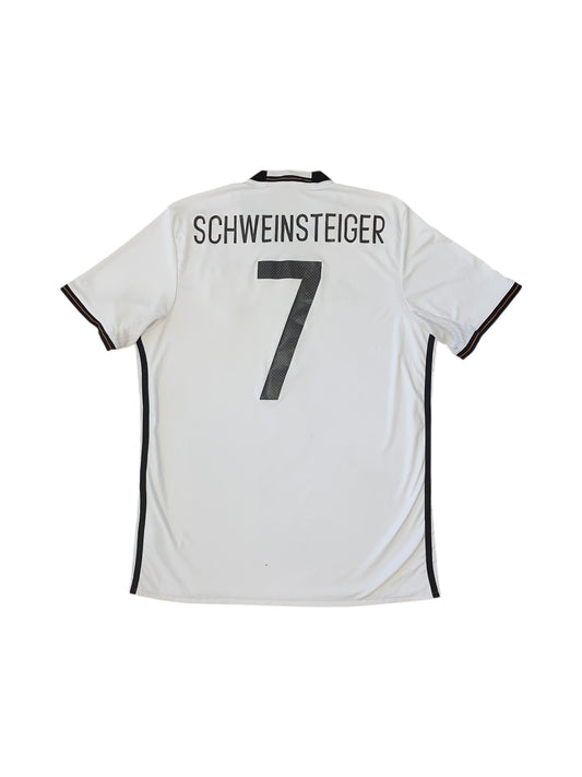 2016-2017 Germany Home Shirt SCHWEINSTEIGER #7 - 7/10 - (L)