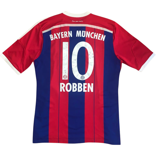 2014-2015 Bayern Munich Home Shirt ROBBEN #10 - 6/10 - (L)