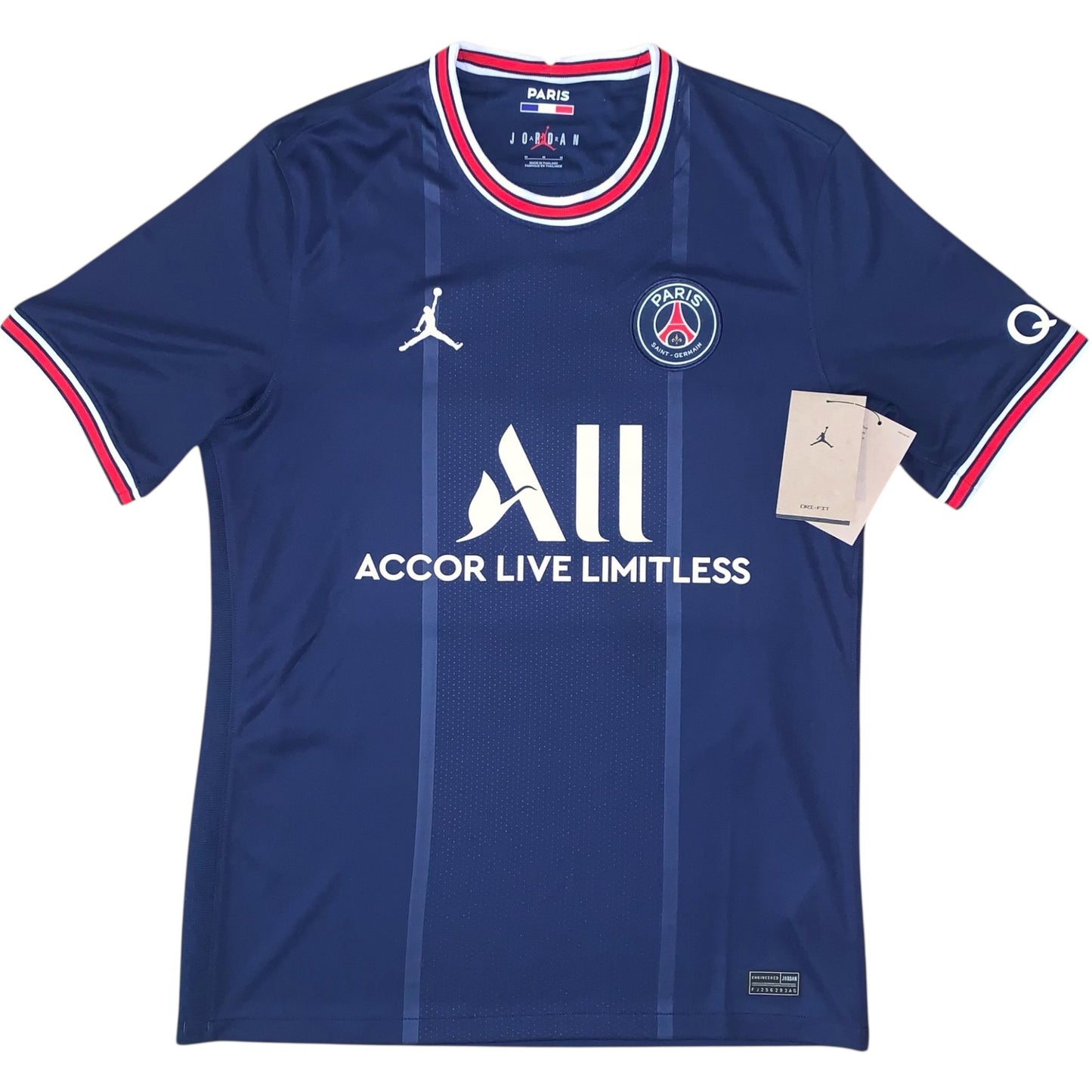 2021-2022 PSG Home Shirt RAMOS #4 - 9/10 - (M)