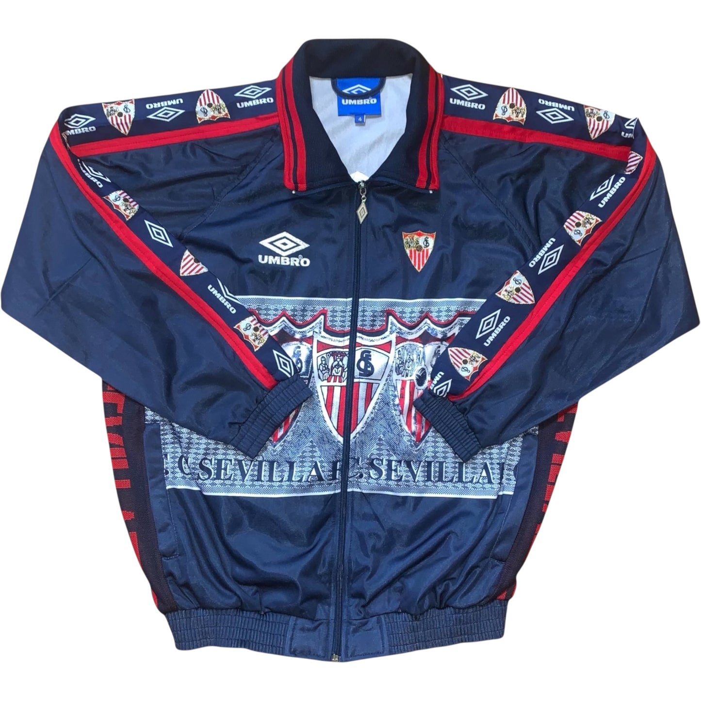 1995-1996 Sevilla Vintage Umbro Track Jacket - 8/10 - (S)
