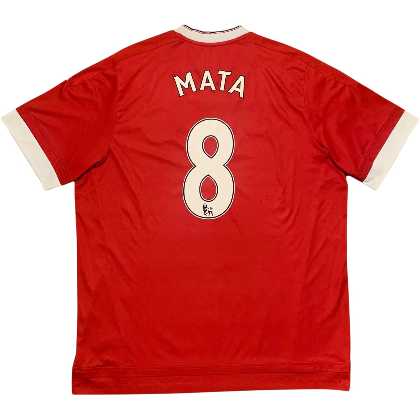 2015-2016 Manchester United Home Shirt MATA #8 - 6/10 - (XL)