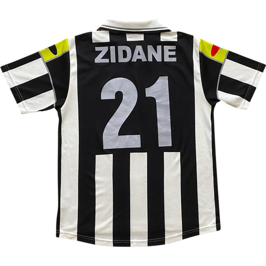 2000-2001 Juventus Home Shirt ZIDANE #21 - 8/10 - (L)