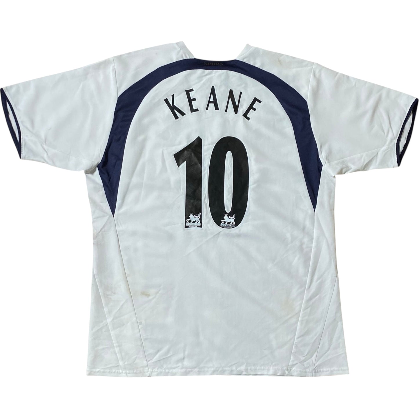 2006-2007 Tottenham Hotspur Home Shirt KEANE #10 - 6/10 - (L)
