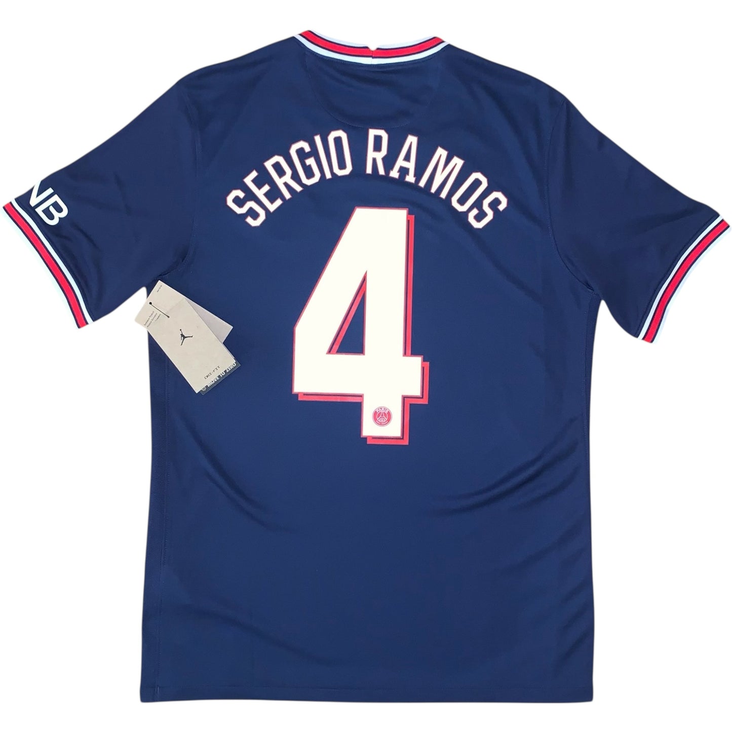 2021-2022 PSG Home Shirt RAMOS #4 - 9/10 - (M)