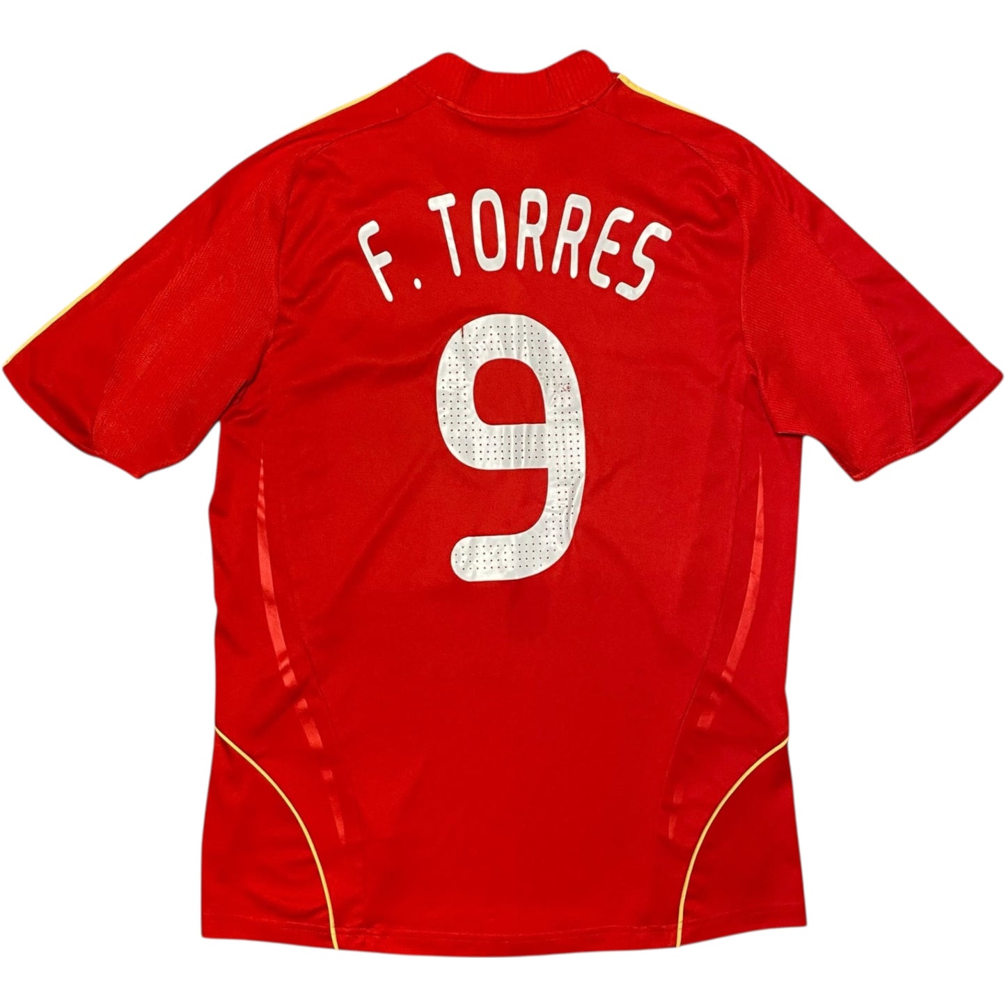 2008-2009 Spain Home Shirt F.TORRES #9 - 7/10 - (L)