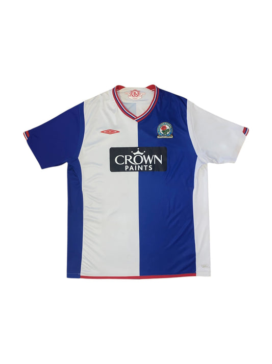 2009-2010 Blackburn Rovers Home Shirt - (XL) - 8/10