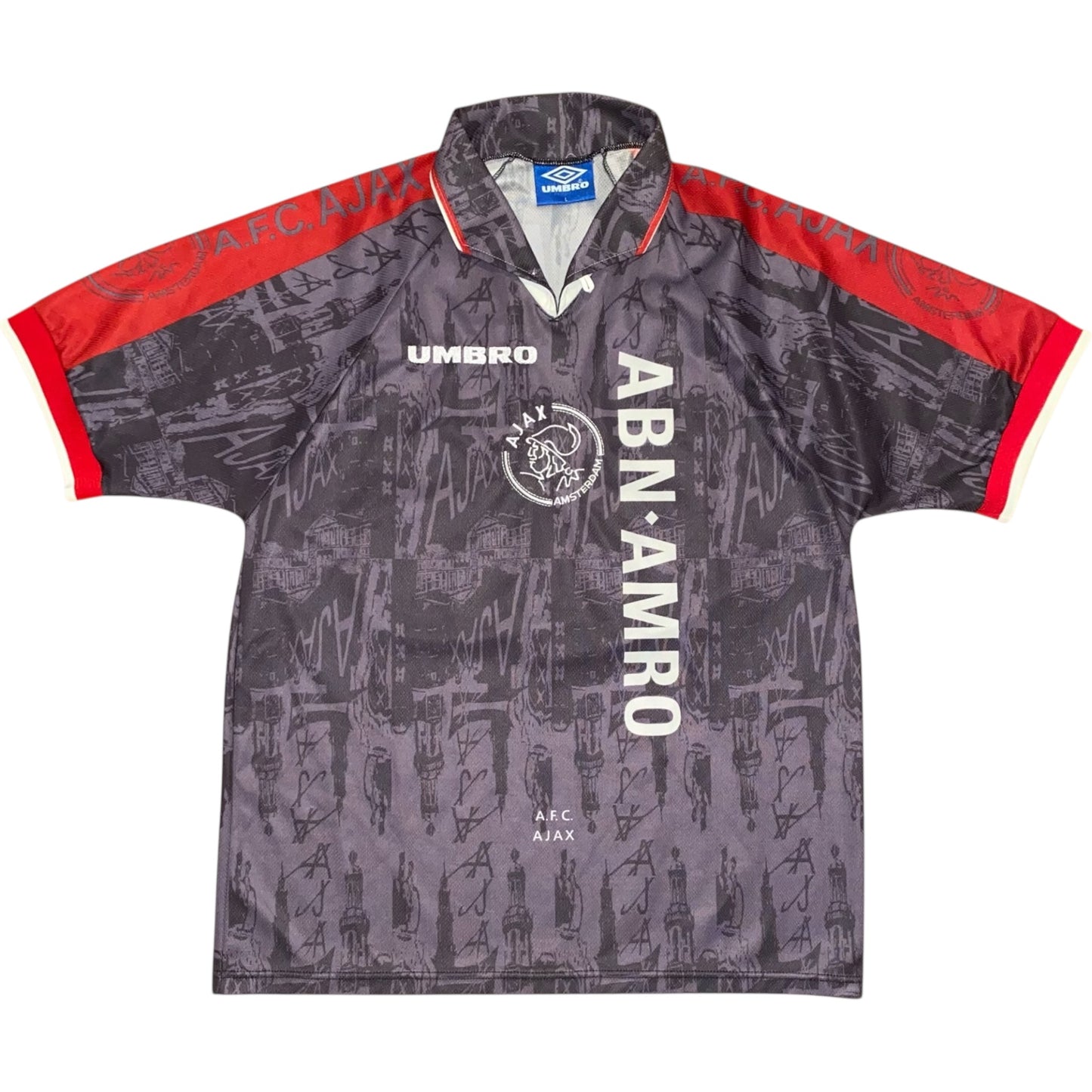1996-1997 Ajax Away Shirt LITMANEN #10 - 9/10 - (L)