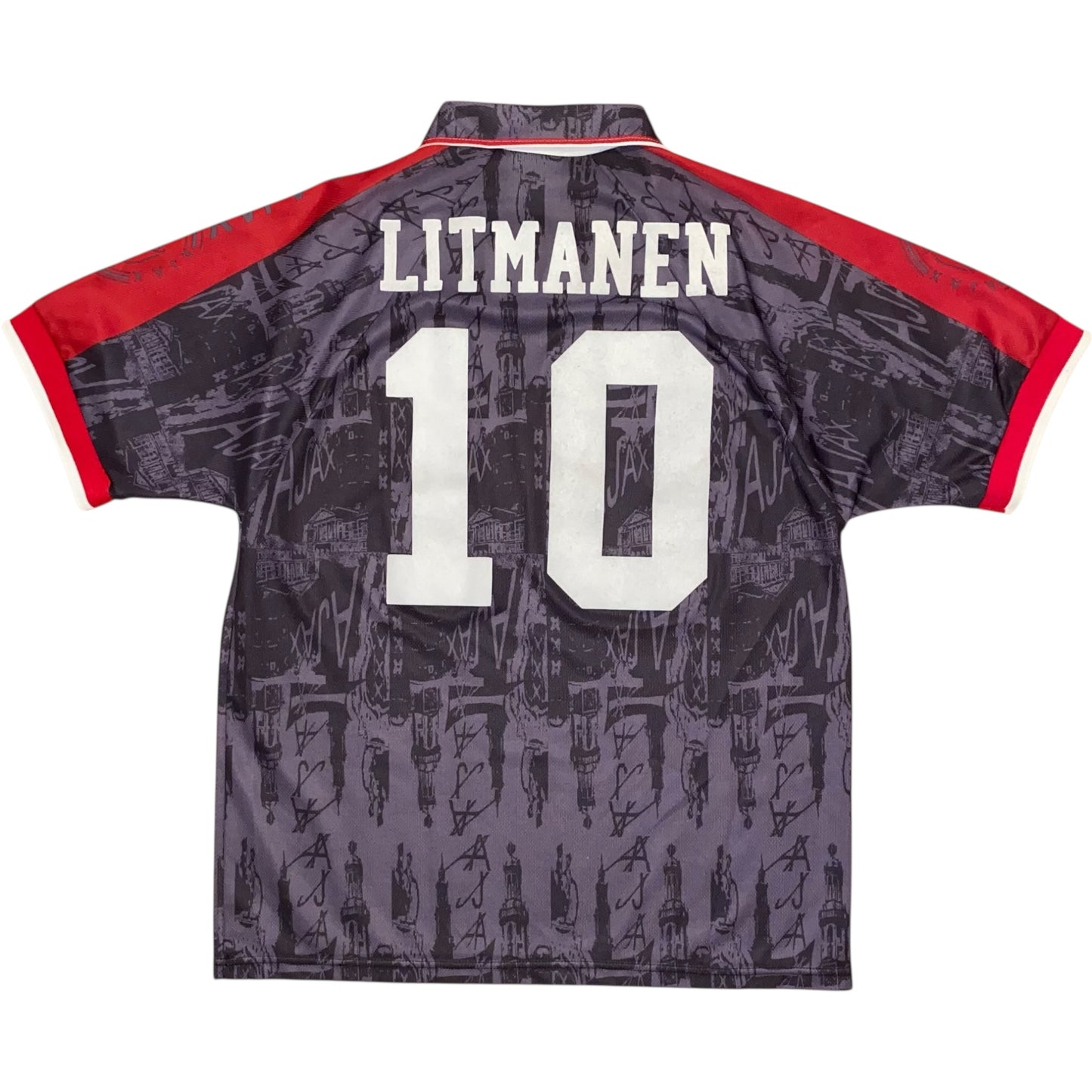 1996-1997 Ajax Away Shirt LITMANEN #10 - 9/10 - (L)