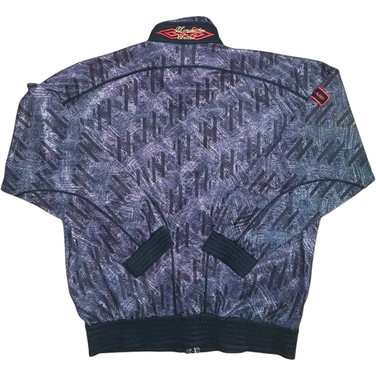1992-1993 Manchester United Vintage Umbro Track Jacket - 7/10 - (M)