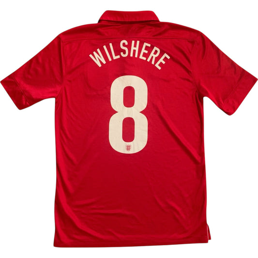 2013-2014 England Away Shirt WILSHERE #8 - 7/10 - (M)