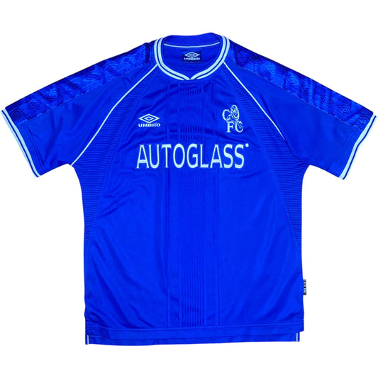 2000-2001 Chelsea Home Shirt - 9/10 - (L)