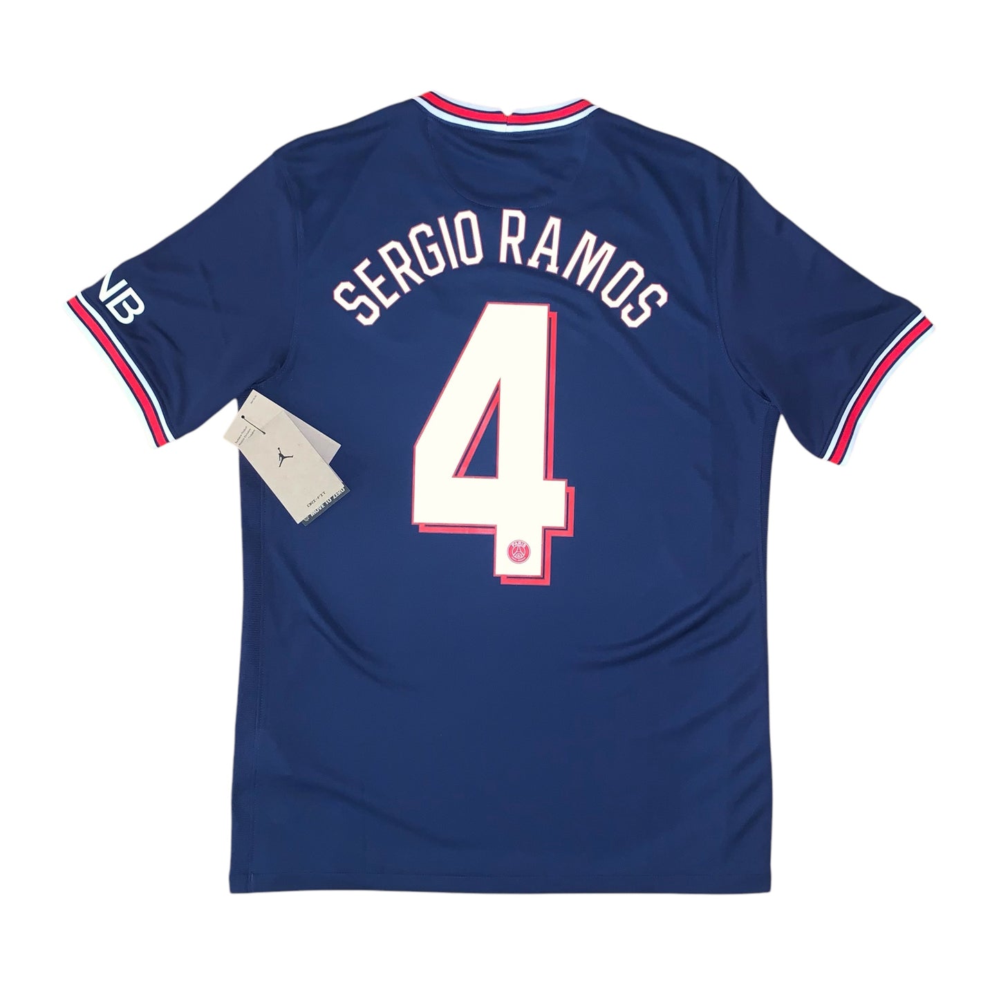 2021-2022 PSG Home Shirt RAMOS #4 - 9/10 - (M)