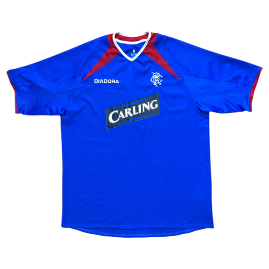 2004-2005 Rangers Home Shirt - 8/10 - (L)