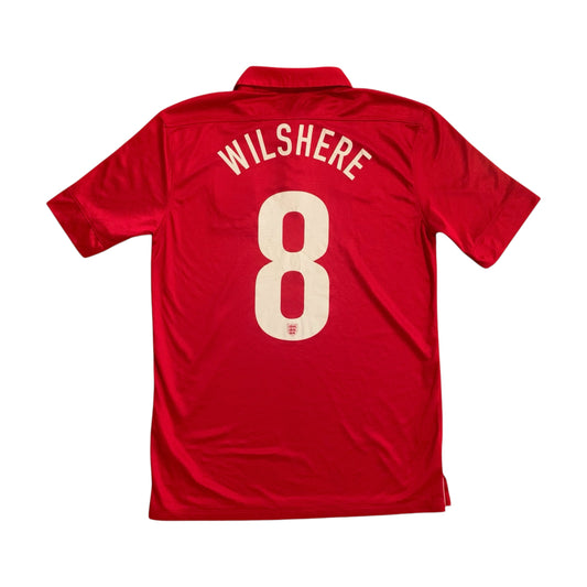 2013-2014 England Away Shirt WILSHERE #8 - 7/10 - (M)