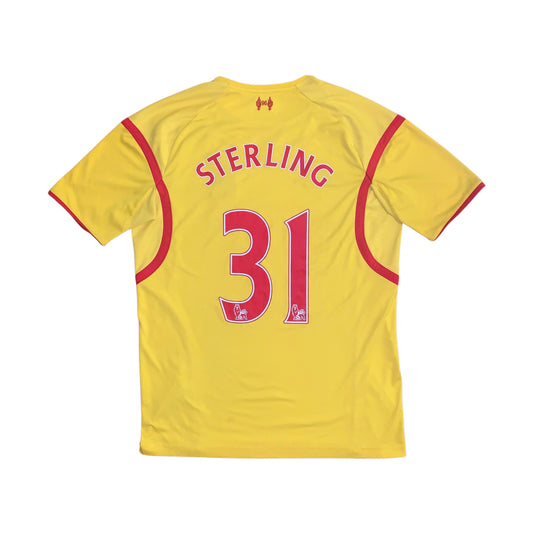 2014-2015 Liverpool Away Shirt STERLING #31 - 8/10 - (M)