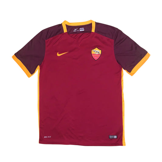 2015-16 Roma Home Shirt - 9/10 - (M)