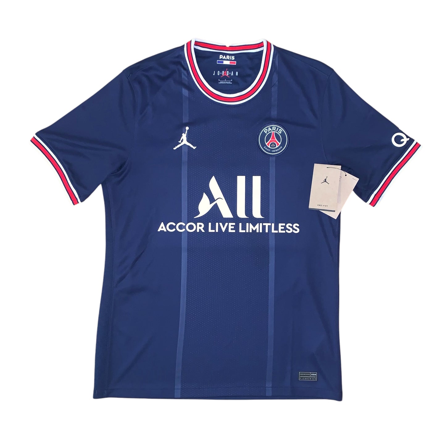 2021-2022 PSG Home Shirt RAMOS #4 - 9/10 - (M)