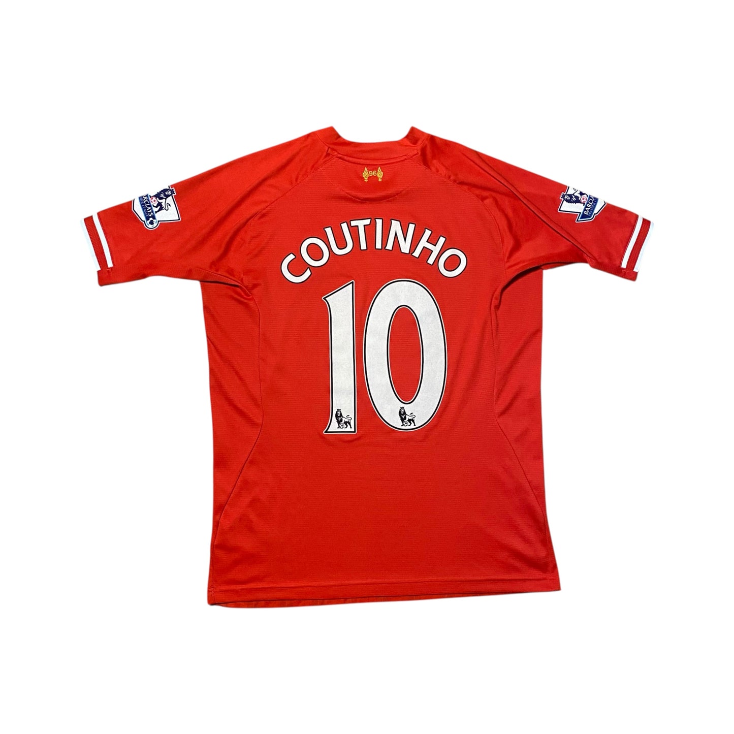 2013-2014 Liverpool Home Shirt COUTINHO #10 - 9/10 - (L)