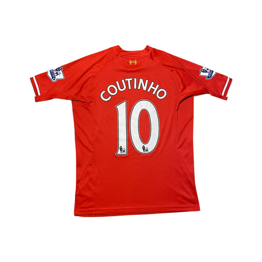 2013-2014 Liverpool Home Shirt COUTINHO #10 - 9/10 - (L)