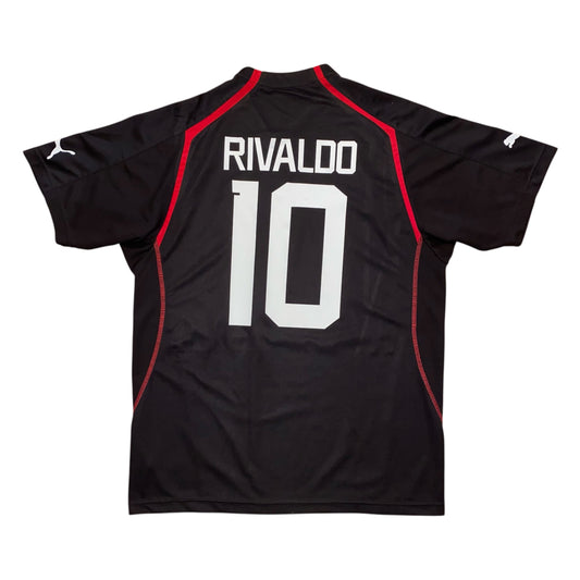 2005-2006 Olympiacos Away Shirt RIVALDO #10 - 7/10 - (L)