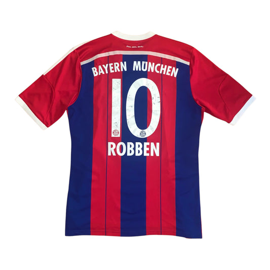 2014-2015 Bayern Munich Home Shirt ROBBEN #10 - 6/10 - (L)