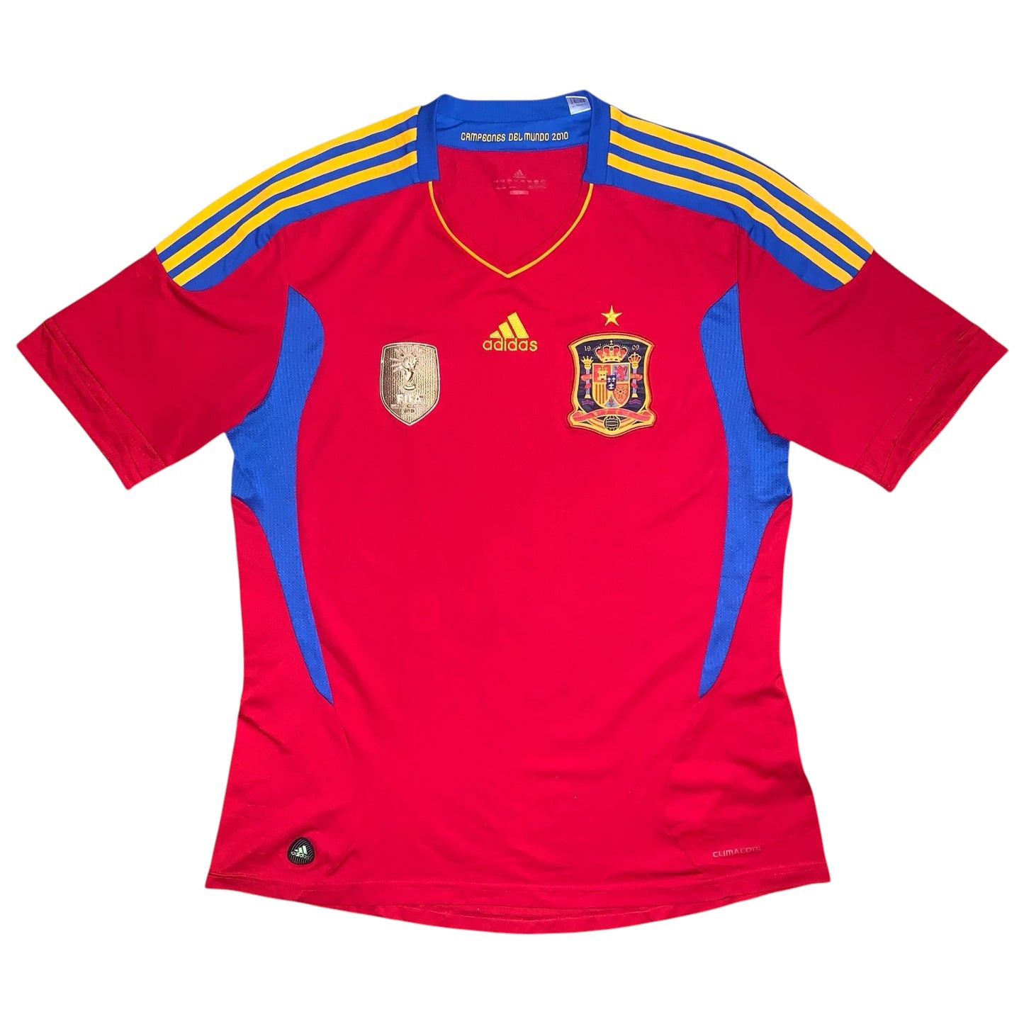 2010-2011 Spain Home Shirt - 8/10 - (L)