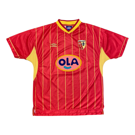 1999-2000 RC Lens Home Shirt - 8/10 - (XL)