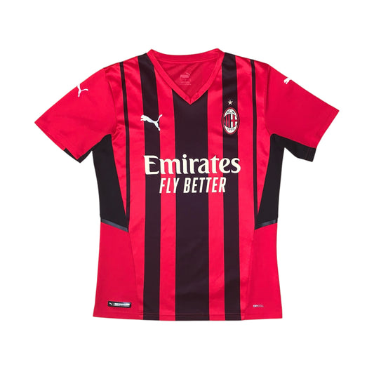 2021-2022 AC Milan Home Shirt - 9/10 - (S)